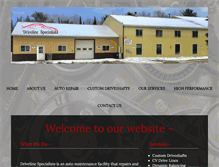 Tablet Screenshot of drivelinespecialists.net